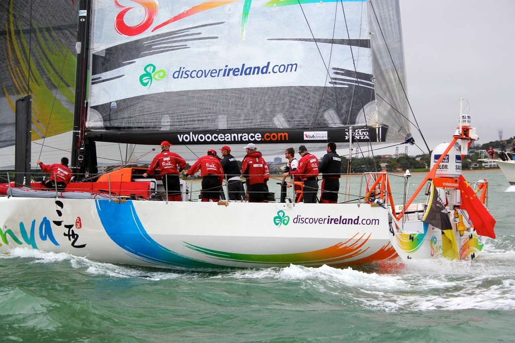 Volvo Ocean Race, Leg 4 Finish - Team Sanya © Richard Gladwell www.photosport.co.nz